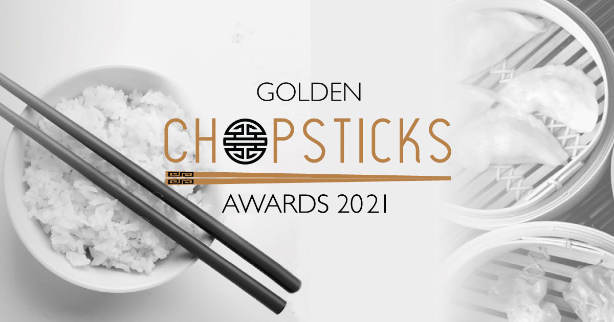 golden chop sticks
